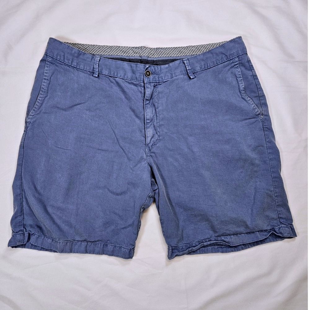 Peter Millar Collection 38 Blue Chino Shorts